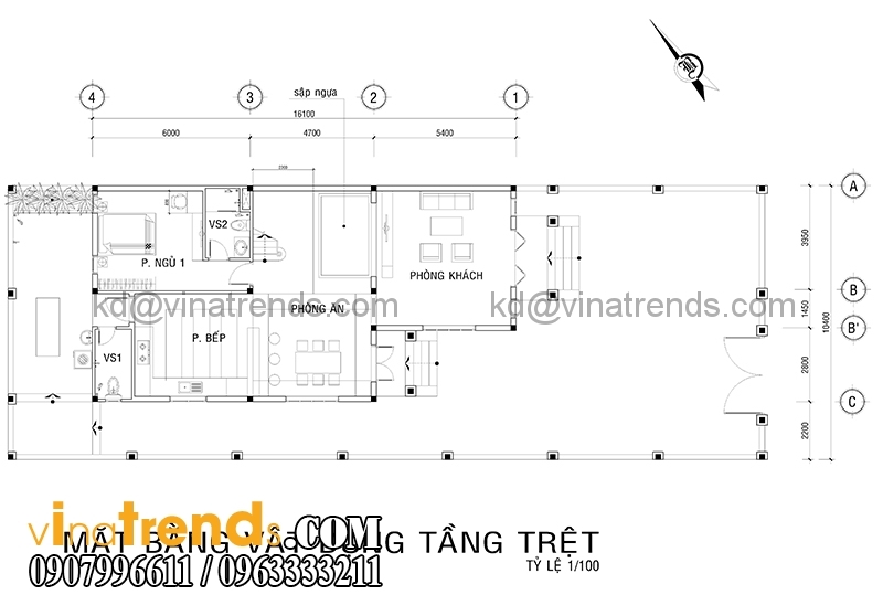 mb 2 Mẫu thiết kế biệt thự vườn 2 tầng hiện đại 10x16m đẹp đích thực là đây   BTV140715A