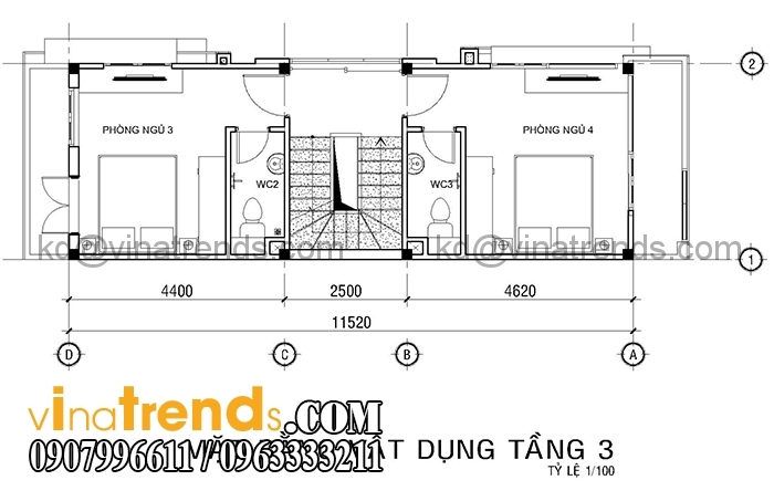 ban ve mat bang mau nha pho 4 tang dien tich 4x12m 1 Mẫu nhà ống mặt tiền 4m 4 tầng dài 12m tiện nghi sang xịn ở Hồ Chí Minh