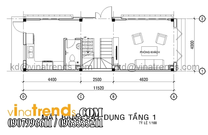 ban ve mat bang mau nha pho 4 tang dien tich 4x12m 2 Mẫu nhà ống mặt tiền 4m 4 tầng dài 12m tiện nghi sang xịn ở Hồ Chí Minh