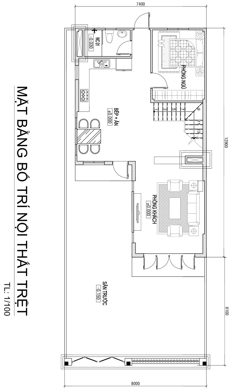 mb biet thu 3 tang 104m2 tang tret Mẫu nhà đẹp 3 tầng chữ L 104m2 hiện đại Đơn Giản Ngoài   Ấn Tượng Trong ở Biên Hòa