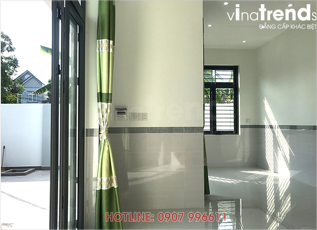 mau nha 1 tang hien dai 165m2 o bien hoa xay xong 4 Mẫu nhà 1 tầng hiện đại 9x18m xây xong ở Biên Hòa được chủ nhà viết tâm thư