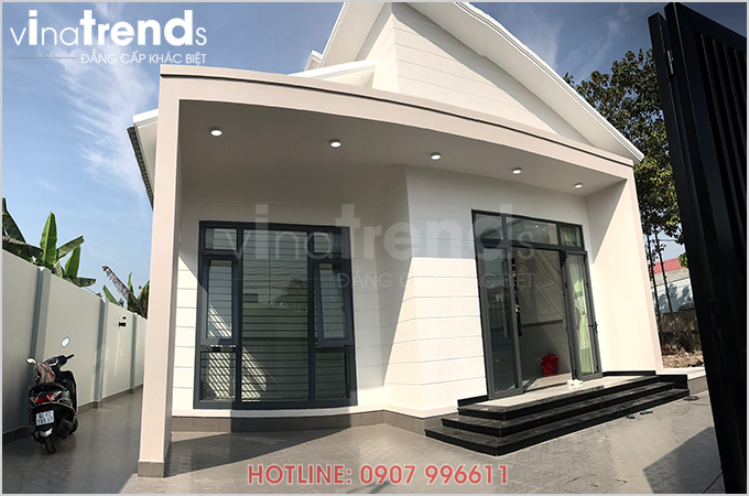 mau nha 1 tang hien dai 9x18m o bien hoa xay xong 4 Mẫu nhà 1 tầng hiện đại 9x18m xây xong ở Biên Hòa được chủ nhà viết tâm thư