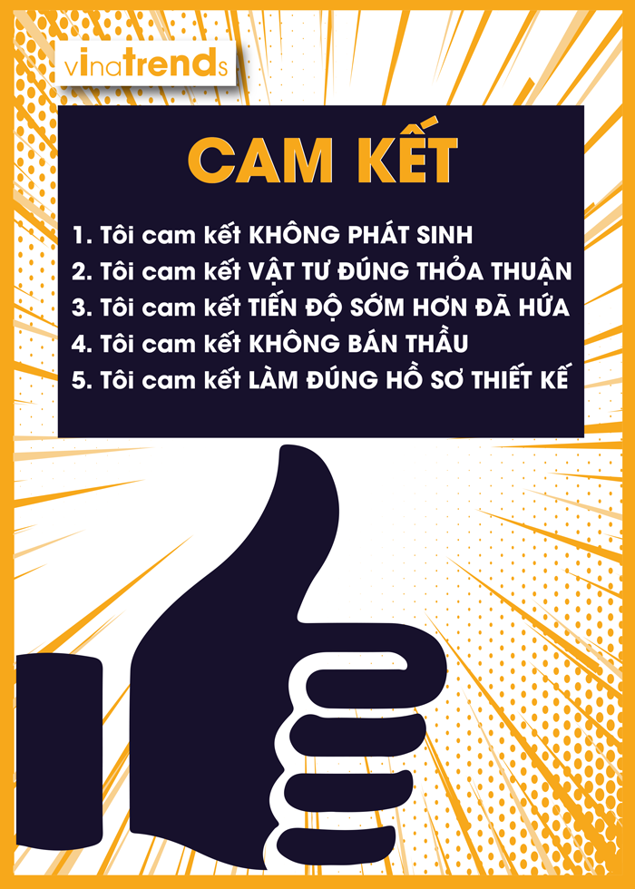 cam ket thi cong cong ty xay dung vinatrends VINATRENDs KHÁC BIỆT GÌ TRONG THI CÔNG NHÀ PHỐ   BIỆT THỰ?