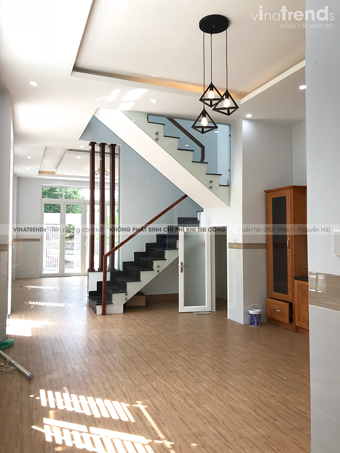 mau nha 2 tang don gian dep duoi 100m2 55 3 mẫu nhà 2 tầng dưới 100m2 dành cho cặp vợ chồng trai tài gái sắc ở Biên Hòa [Hình Thực Tế]