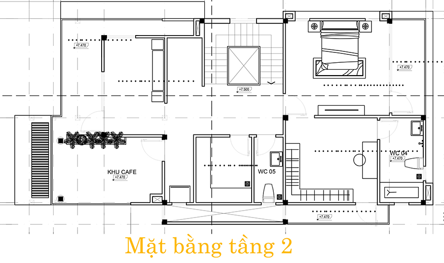 l2 Mẫu nhà biệt thự 3 tầng hiện đại 8,5m dài 16,5m có sân vườn rộng chứa bao ân tình dành cho gia đình ở Long Thành