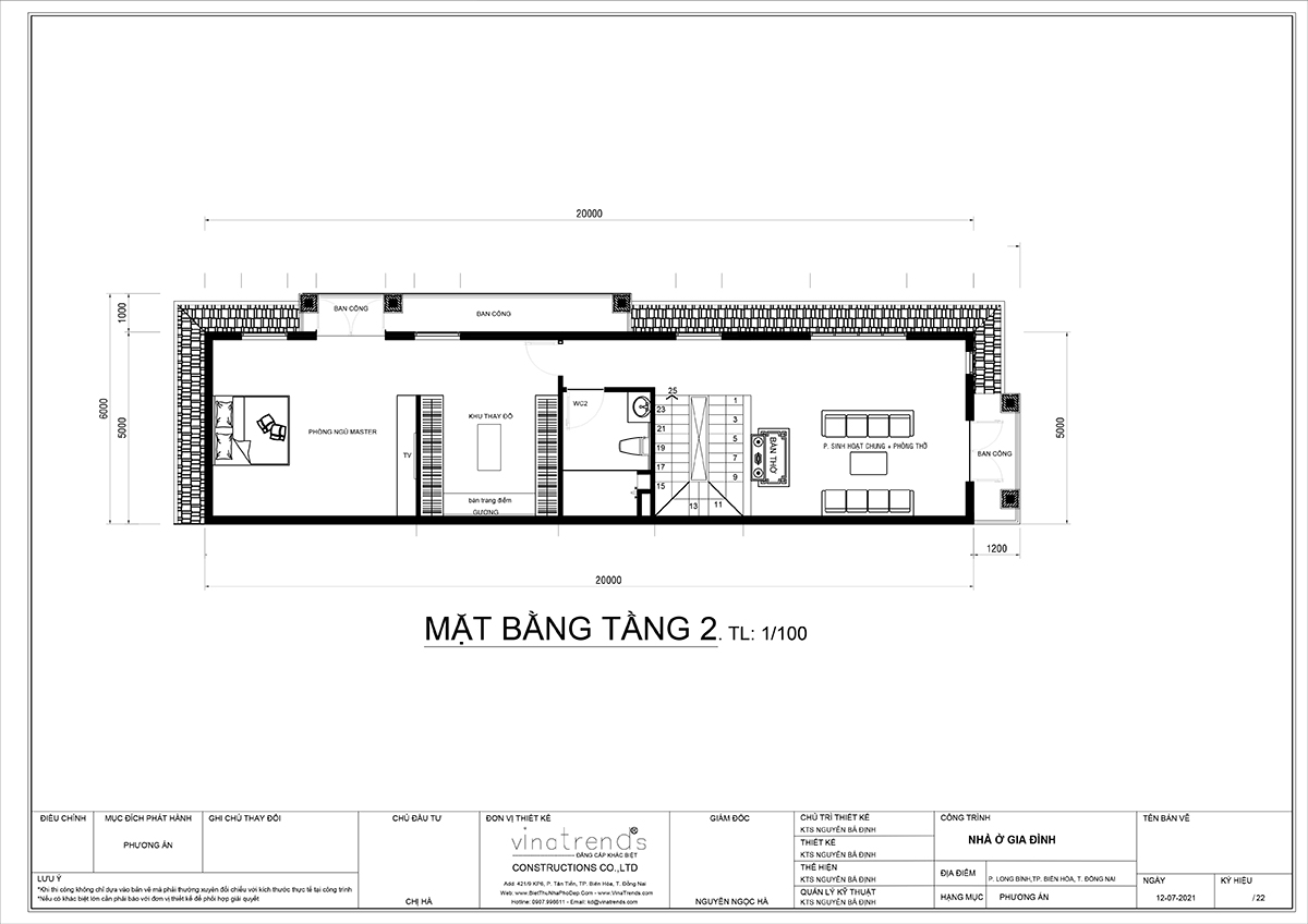 mat bang tang 2 nha 3 tang tan co dien dep mat tien 5m dai 14m Ái nữ tặng mẹ mẫu nhà biệt thự 3 tầng mái thái tân cổ điển 5m x 13,5m phòng nào cũng mát lạnh ở Biên Hoà