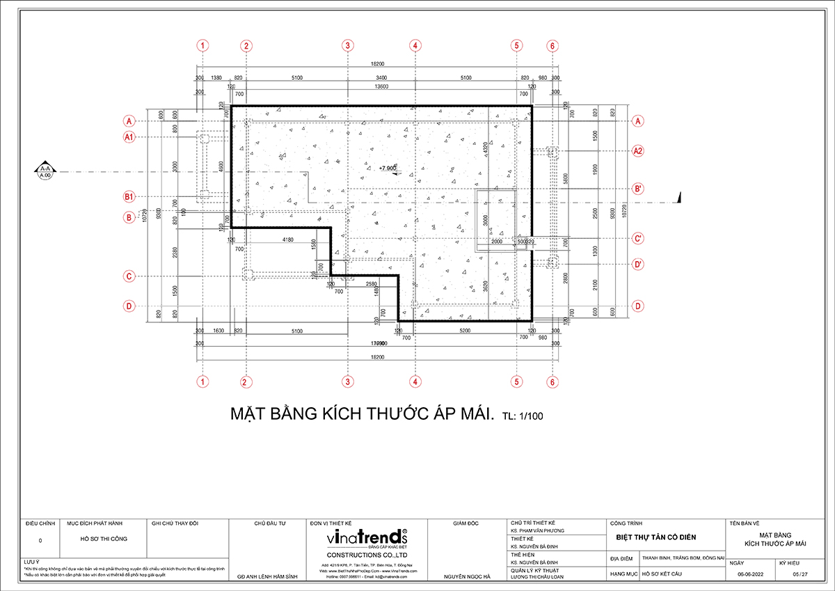 ban ve mai biet thu 2 tang Mẫu biệt thự 2 tầng tân cổ điển có sân vườn đẹp lên từng ngày ở thủ phủ chuối