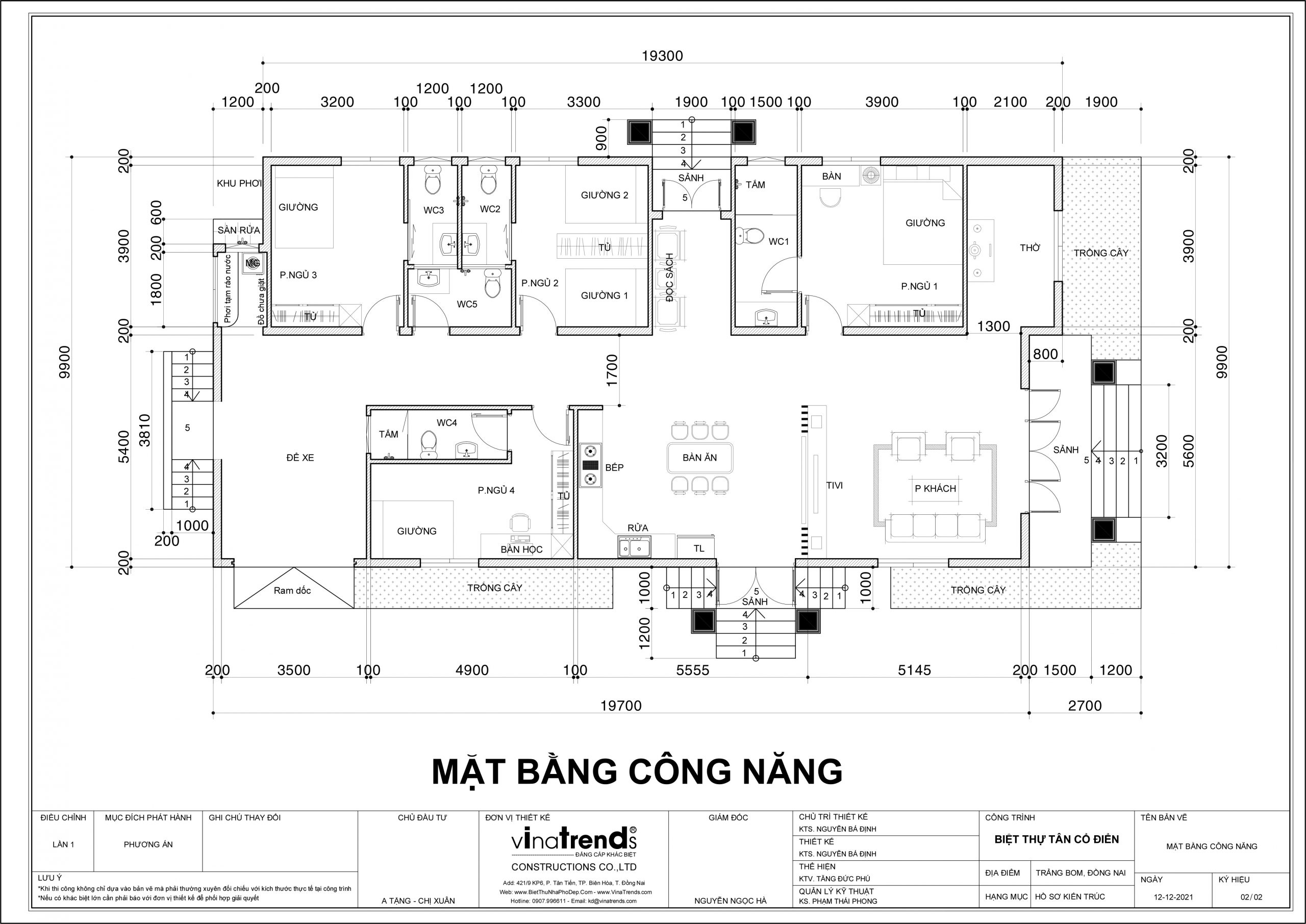 2. MAT BANG CONG NANG A TANG CHI XUAN TRANG BOM PA2 13 12 2021 scaled Biệt thự nhà vườn 1 tầng 4 phòng ngủ 1 phòng thờ 10x20m có khu vườn trồng rau sạch bao ăn cả gia đình